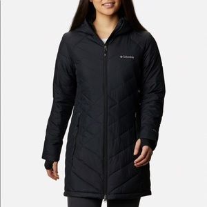 Columbia Heavenly Long Hooded Jacket - XS Parka